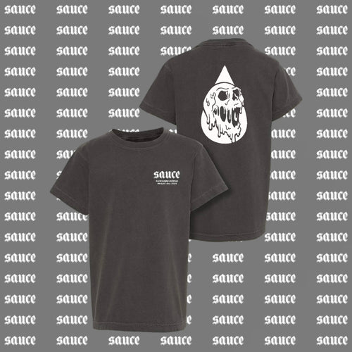 CHARCOAL- SAUCE TEE