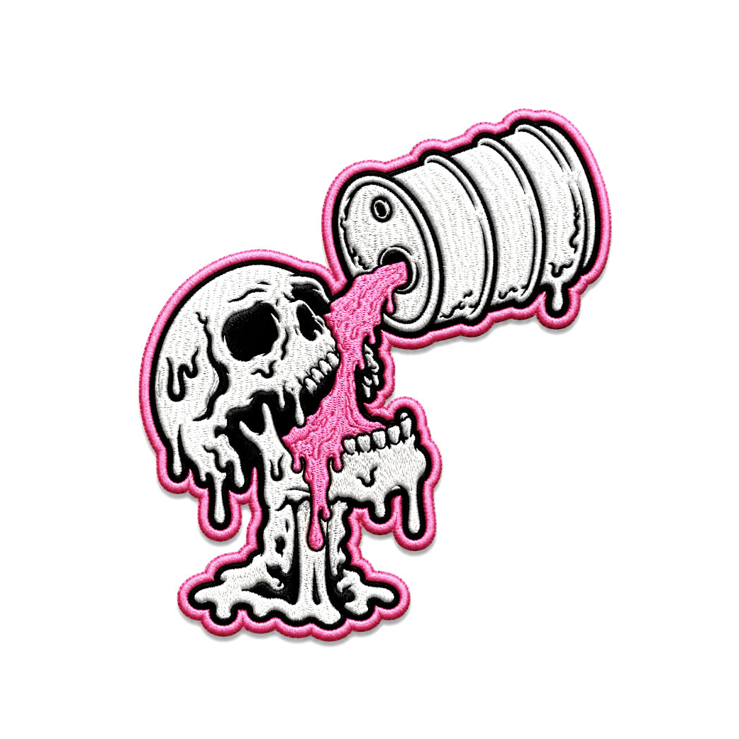 DEATHSIPS PATCH- PINK!