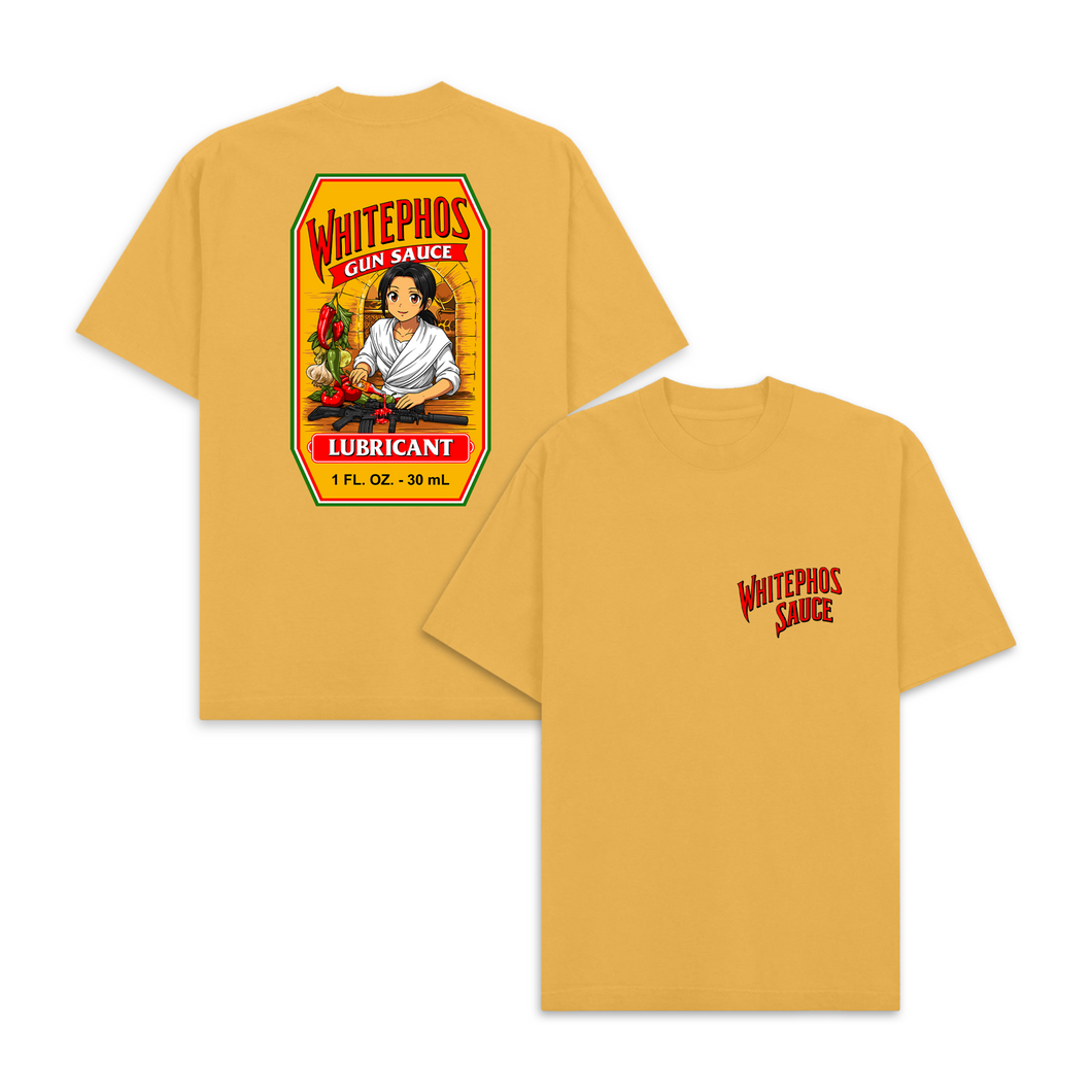 CHOLUSAUCE TEE- YELLOW