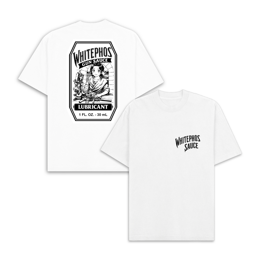 CHOLUSAUCE TEE- WHITE